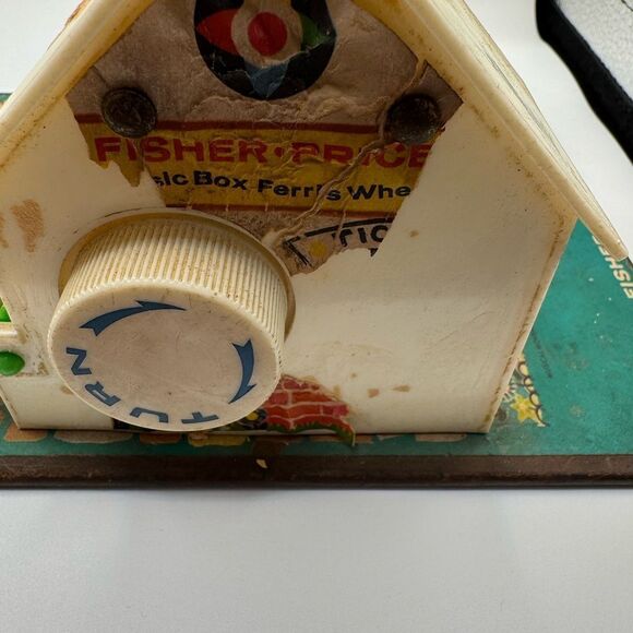 Fisher-Price Colorful Ferris Wheel Playset around 1966 - Picture 2 of 7